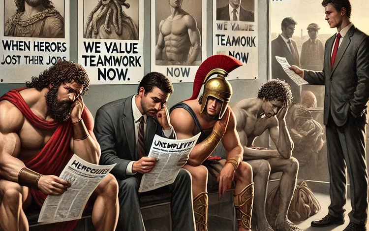 When Heroes Lost Their Jobs