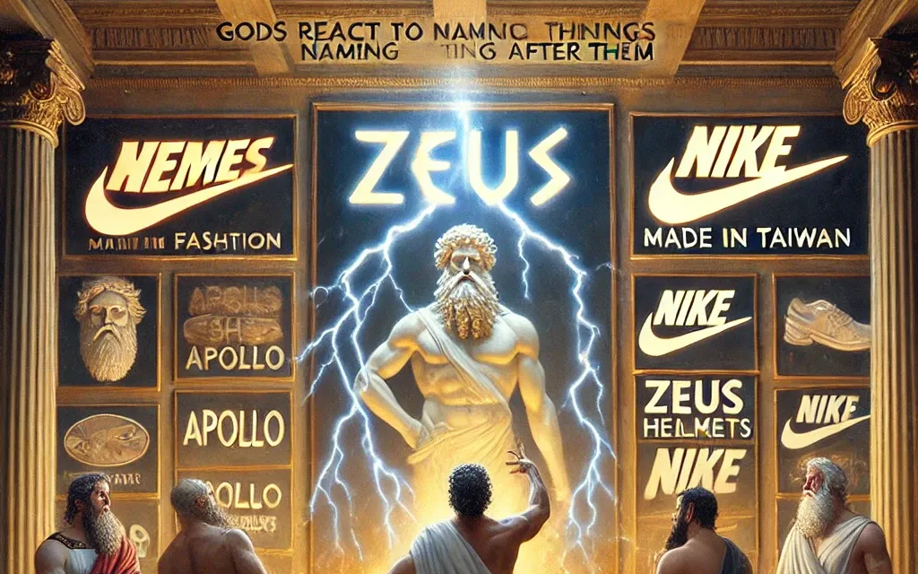 Gods React to Mortals Naming Things After Them